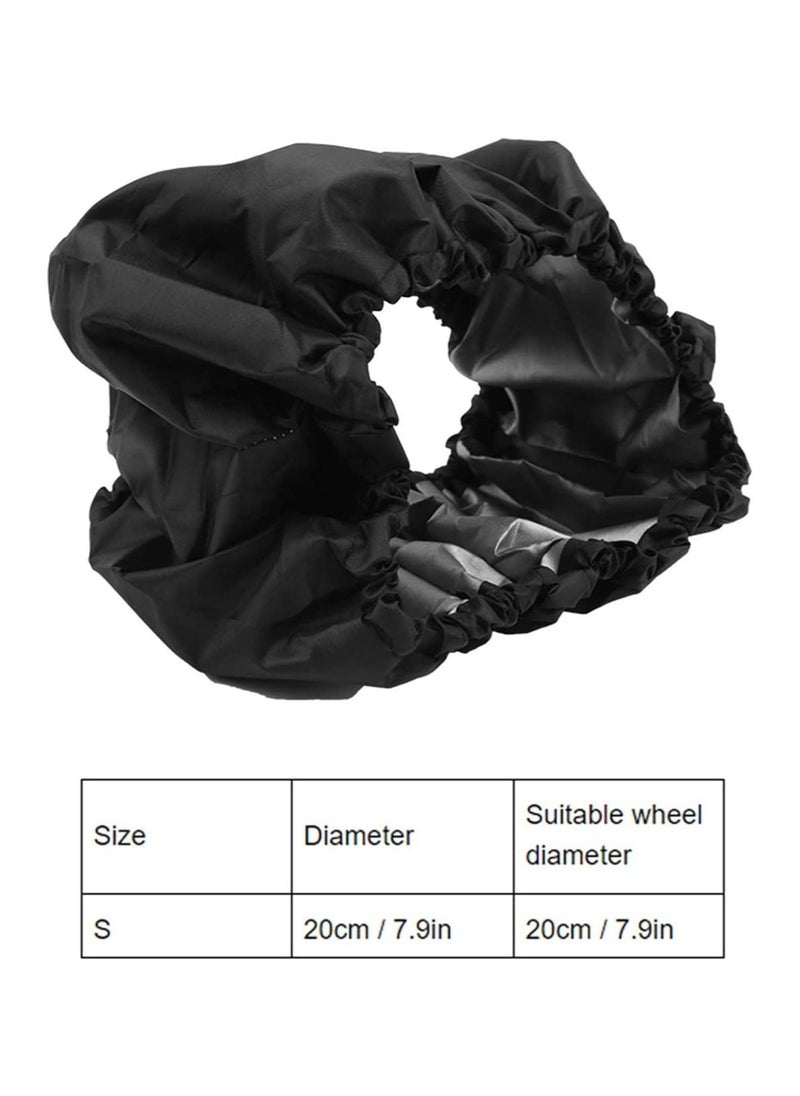 Generic - 4 pcs Baby Stroller Wheels Covers Accessories for Wheelchair Baby Carriage Pram Pushchair Dustproof Wheel Covers Small - Image 1