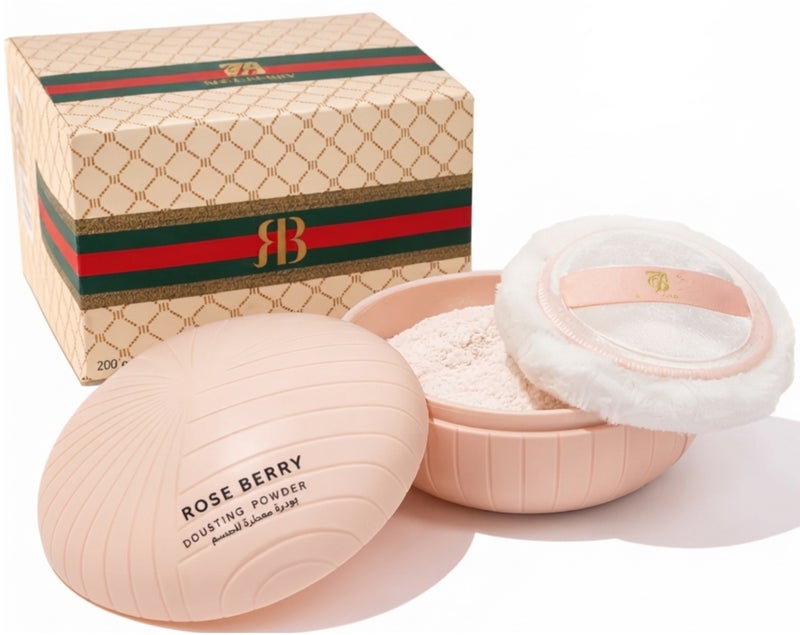 ROSE BERRY Dusting Powder For The Body 200g - Image 2