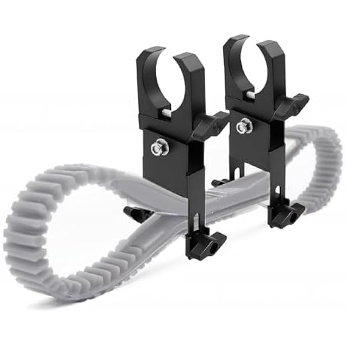 2PCS UTV DRIVE BELT MOUNT FIT 1.5" - 2" ROLL BAR, ADJUSTABLE UNIVERSAL BELT MOUNT, DRIVE BELT HOLDER COMPATIBLE WITH CAN AM, TERYX, MULE AND - Image 1