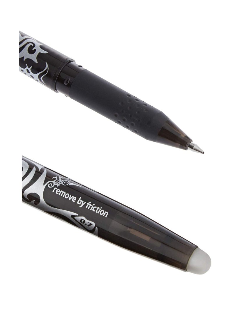 PILOT - Frixion Erasable Ball Pen 0.7mm Tip Black Ink - Image 1