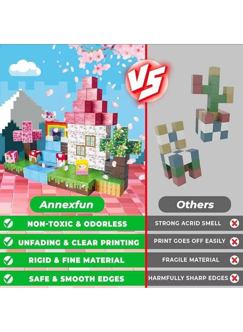 Magnetic Blocks |100PCS Magnetic Building Cube Game, Constructions Toys for Boys & Girls - Image 5