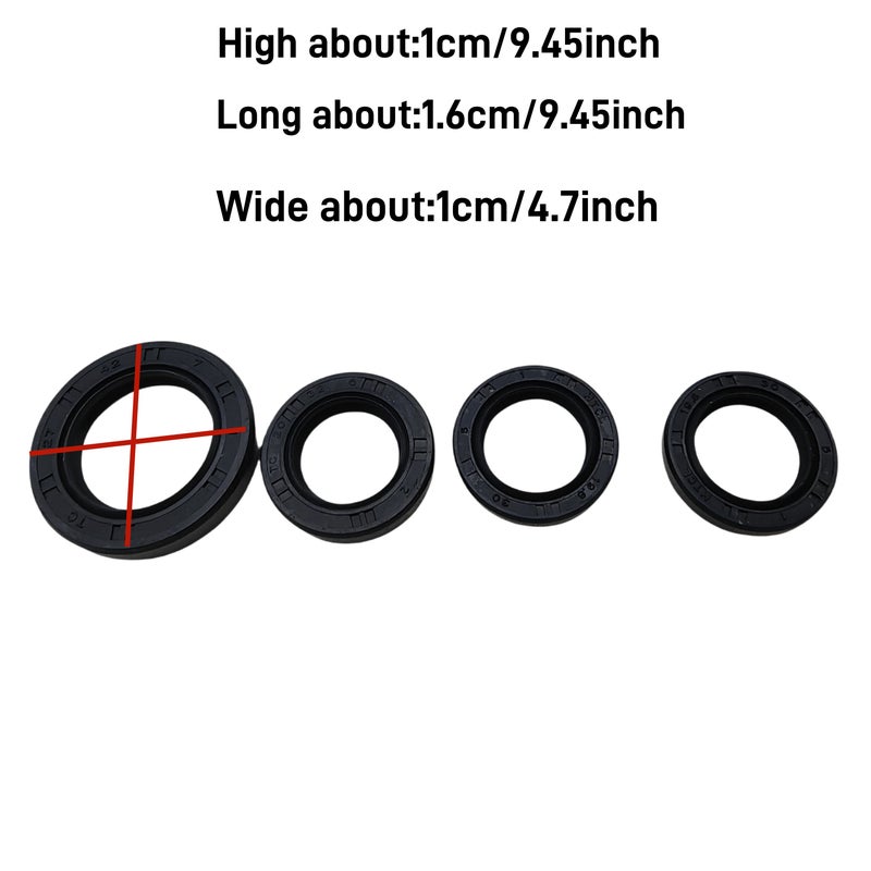 Front Fork Shock Absorber Oil Seal For GY6-125-7 Motorcycle 125cc Scooter Compatible With SYM DJ125 KYMCO - Image 4
