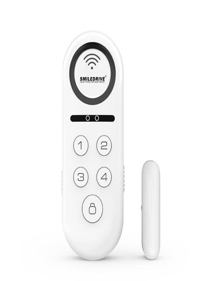 SMILEDRIVE® Smart Door Window Open Sensor Alarm WiFi Security System for Home Office with Phone App Alerts and 120dB Loud Siren - Image 2