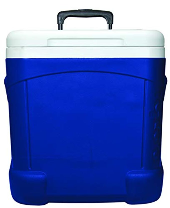 Igloo Ice Cube 60 Quart Roller Cooler, Ocean Blue - Image 5