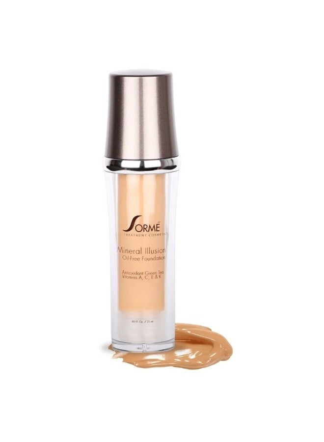 Sorme Mineral Illusion Foundation 25 ml-Golden Light 711 - Image 1