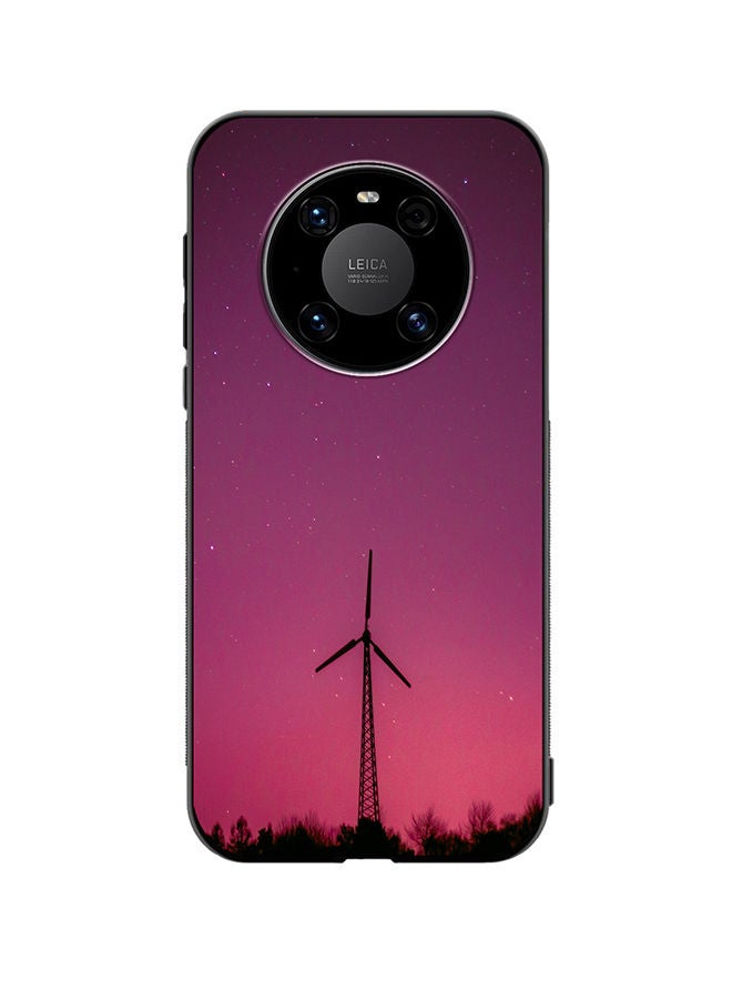 VR CREATIVE Protective Case Cover For Huawei Mate 40 Pink Nights Design Multicolour - Image 1