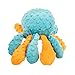 goDog Crazy Tugs Octopus Squeaky Plush Tug Dog Toy with Chew Guard Technology Durable Fabric Squeaker for Active Play Multi Color Large - Image 3