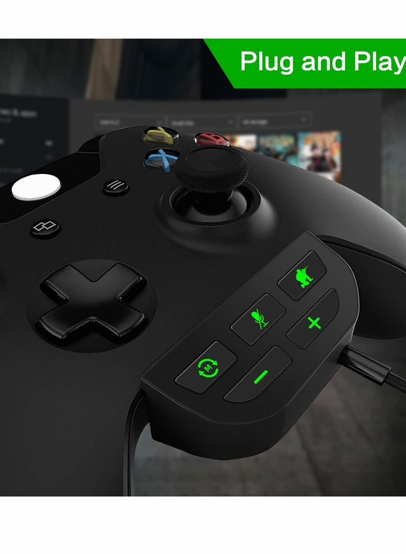 Headset Adapter for Xbox Series X/S, Stereo Headset Audio Adapter with Volume Adjustment and Scout Mode - Image 2