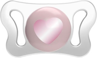 Chicco PhysioForm Micrò Baby Pacifier for 0-2 Months - Lightweight Ergonomic Design (Pink/Purple) - view 4