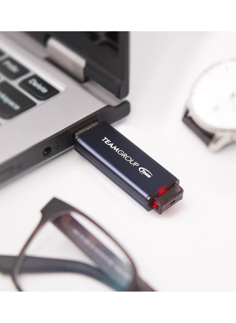 TeamGroup - C211 USB3.2 Flash Drive 32GB Navy Blue - Image 1