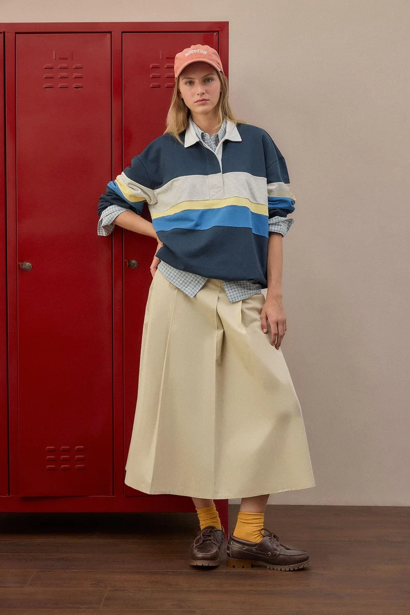 Defacto Loose Fit Long Sleeve Sweatshirt