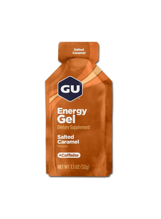 GU Original Sports Nutrition Energy Gel, Salted Caramel, 8-Count - Image 1