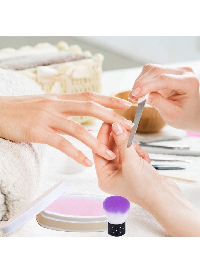 EBANKU Dip Powder Tray French Nail Dip Tray Nail Dipping Powder Container Tray With Dip Powder Brush - Image 2