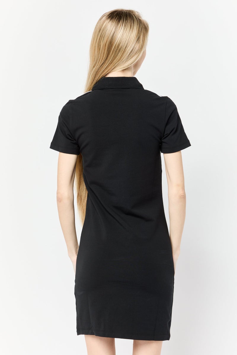 adidas Originals Women Sportswear Fit Outdoor Mini Dress, Black  - Image 4