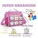 Taladad Carrying Case Compatible with Little Tikes Story Dream Machine Books Starter SetPortable Storage Bag with Handle and Shoulder Strap for StorytimeLittle Golden BookLittle Puppy Character Pink - Image 4