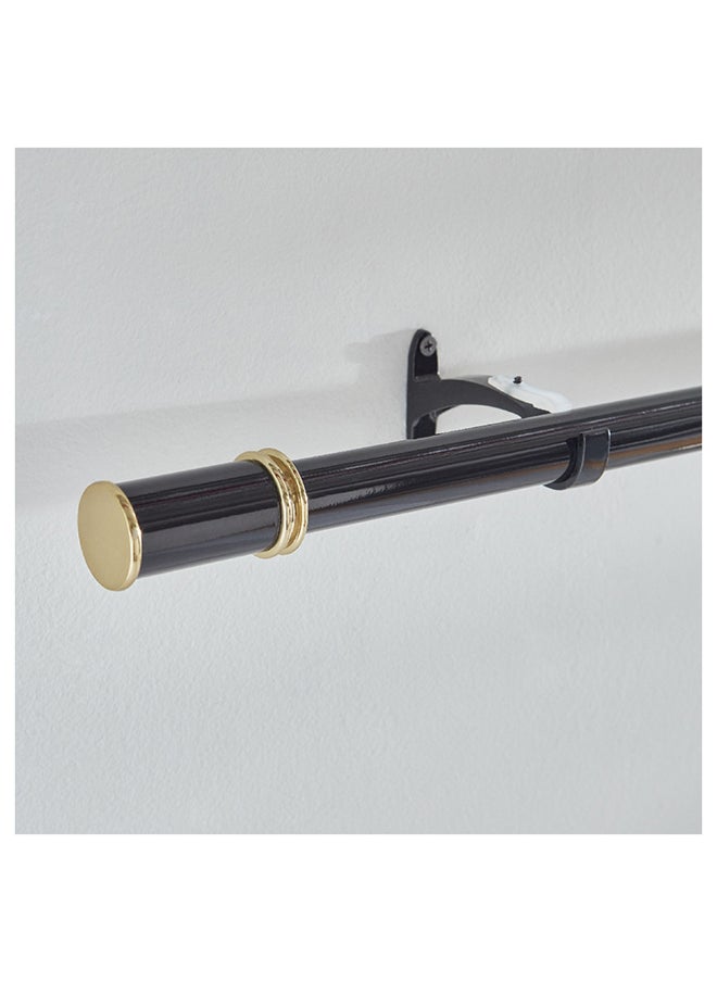 Home Box Zoe Powder Coated Extendable Single Curtain Rod 320 x 2.5 cm  - Image 3
