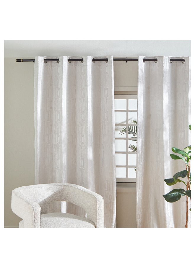 Home Box Zoe Powder Coated Extendable Single Curtain Rod 320 x 2.5 cm  - Image 4