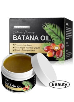 Dr. Sebi Raw Batana Oil, Raw Batana Oil for Hair Growth and Repair, Unrefined and Organic Batana Oil from Honduras, Prevent Hair Loss and Enhances Hair Thickness in Men & Women 120g