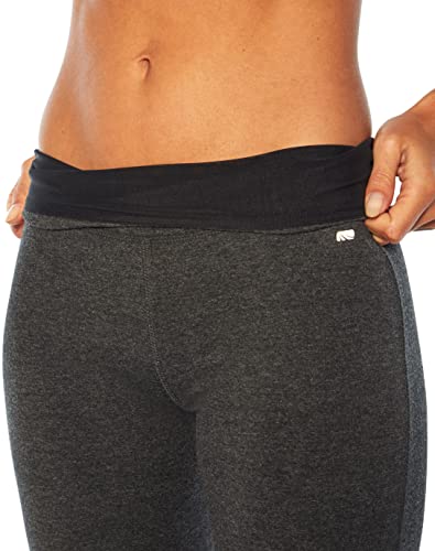 Marika Women Standard Carrie Tummy Control Bootleg Pant, Heather Charcoal, Medium/32 Inseam - Image 3