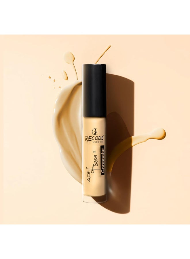 Recode Concealer comes with Natural Matte Finish & Blendable High Coverage Formula, Waterproof & Lightweight, Shade 06 Yellow, 6ml - Image 2