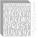 Bemeol Letter Stickers 30 Sheet Self Adhesive Letters Stick on Vinyl Letters Capital Alphabet Sticker Letter for Bulletin Board Classroom Craft Home DecorWhite1 Inch2 Inch - Image 2