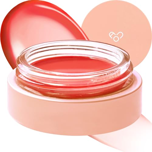 AOU GLOWY TINT BALM Tinted Lip Balm with Natural Gloss Instant Hydration for Chapped Lips 0.12Oz (02 Persimmon Balm) - Image 1
