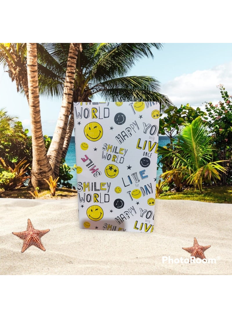 Mynote Smiley World 13X21 Lined Notebook (40 Sheets) 