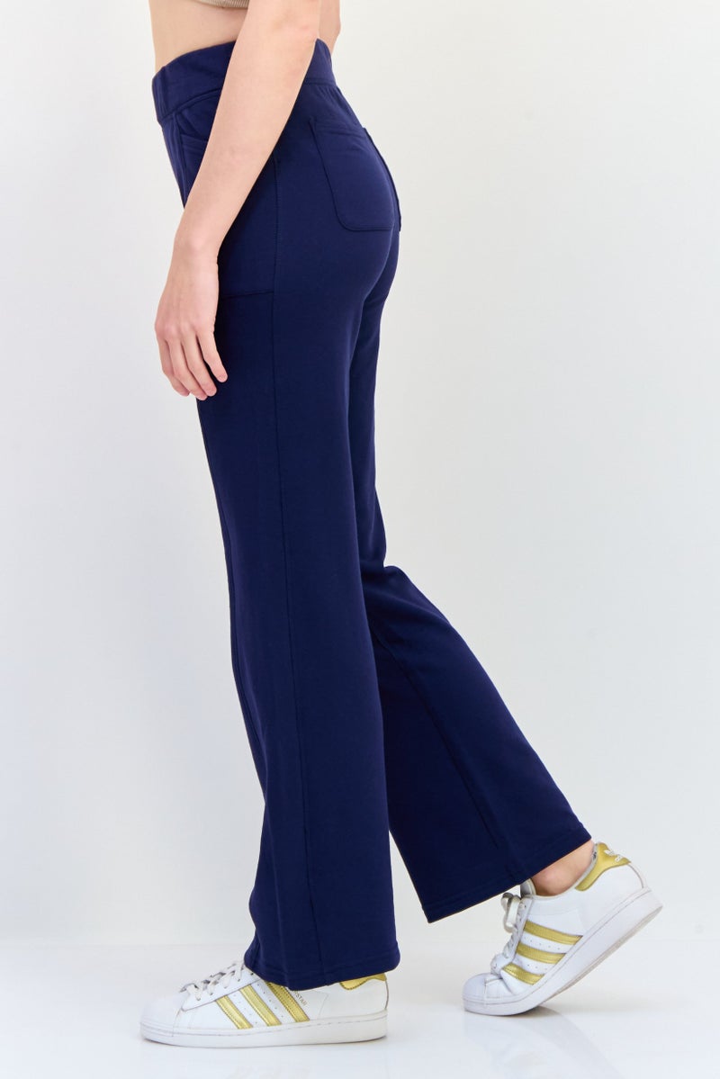 SKECHERS Women Sportswear Fit Training Jogger Pants,, Navy  - Image 3