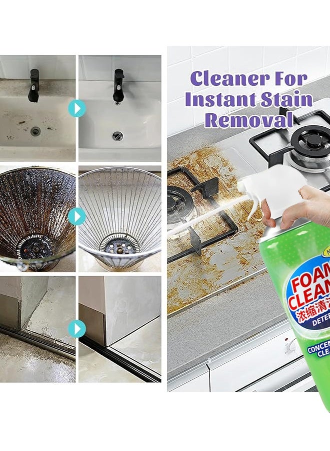 Generic Foam cleaner, stain remover，Anti-Mold Cleaning Foam Spray – Portable Multi-Purpose Stain & Mildew Remover for Living Room, Bathroom Tile Walls, Kitchen Sinks, and Floor Gaps  - Image 3