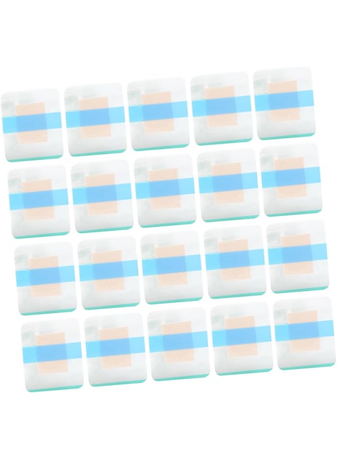 erorex Navel Patch 50Pcs Navel Stickers Comfortable Baby Pu High Elastic Transparent Waterproof Material  - Image 1