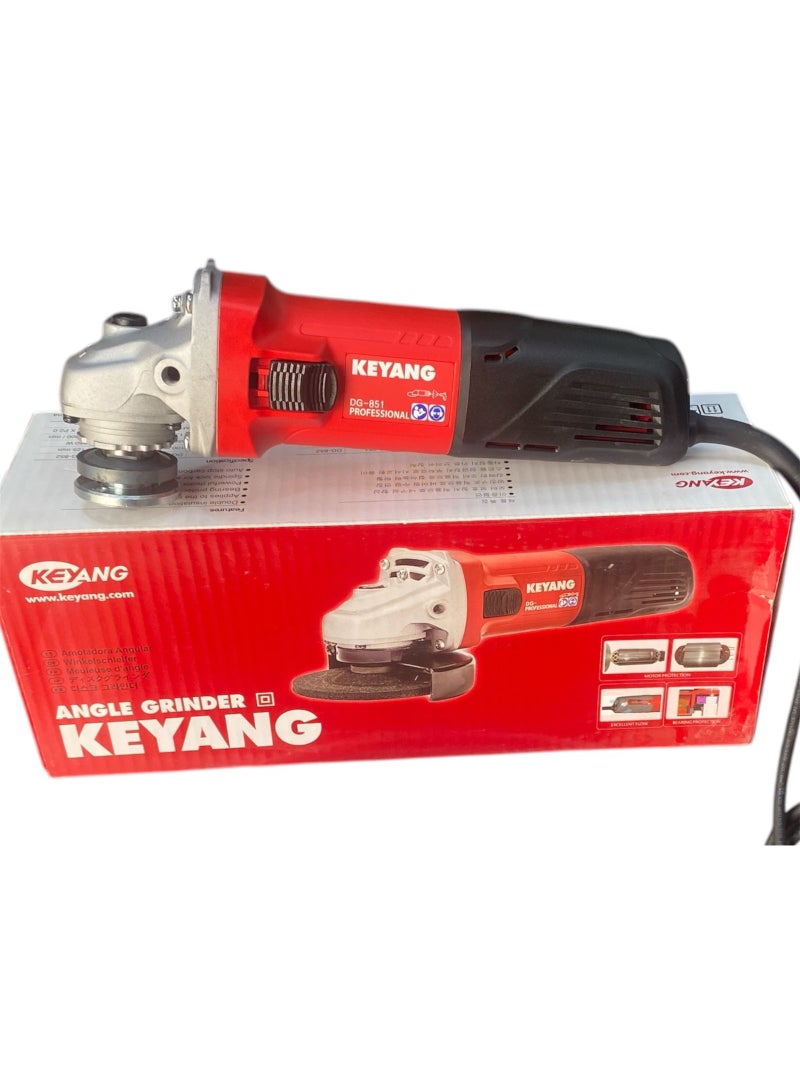 KEYANG 4.5 Inch Angle Grinder 850W Model DG-851 Professional - Image 1