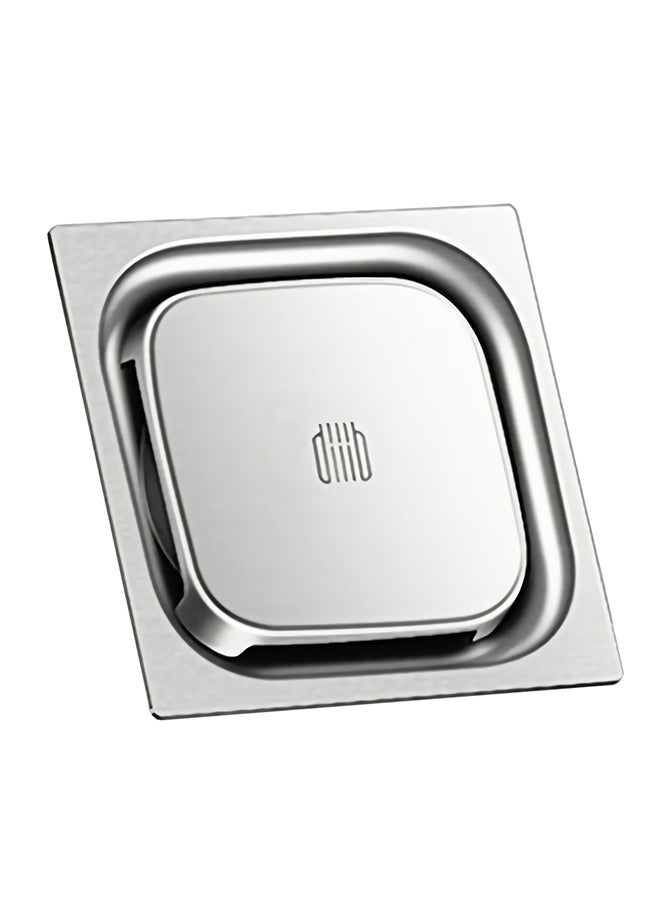 NIBEMINENT Stainless Steel Swirling Drainage Silver 12.00x8.00x12.00centimeter - Image 1