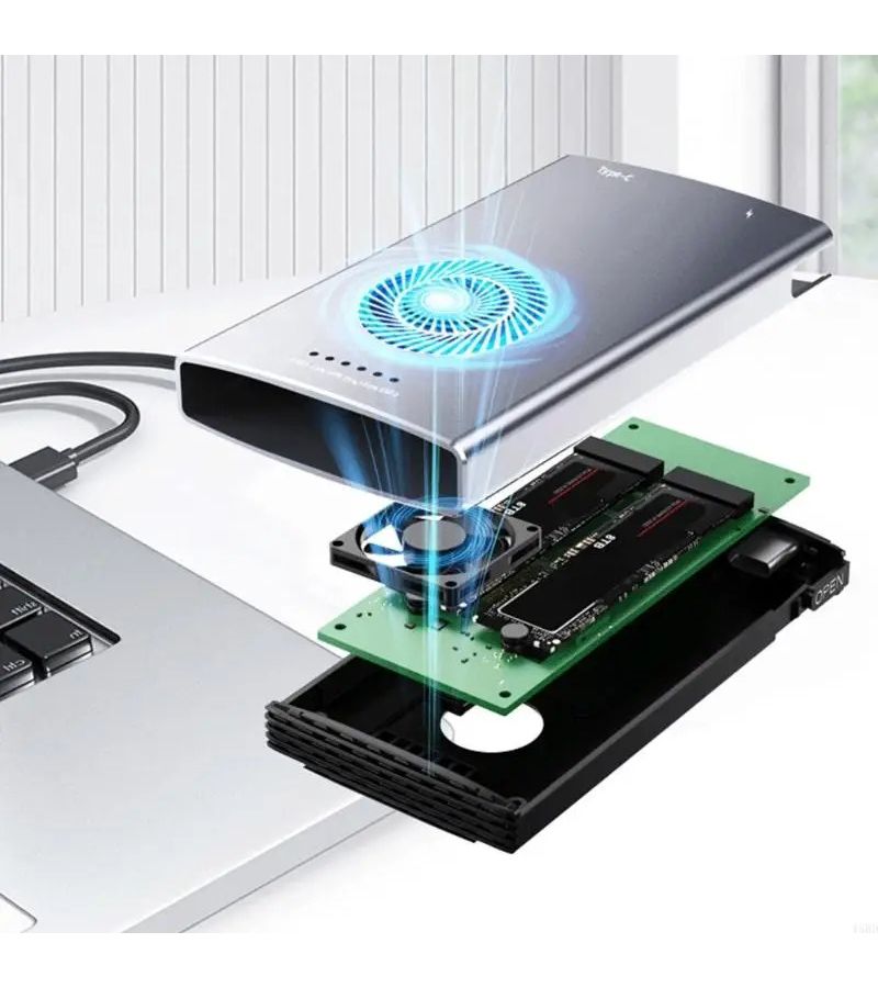 صندوق قرص صلب صلب متنقل من نوع M.2، نسخ احتياطي غير متصل مزدوج Nvme Ngff 20G، صناديق أقراص صلبة مصفوفة، تخزين آخر - Image 4