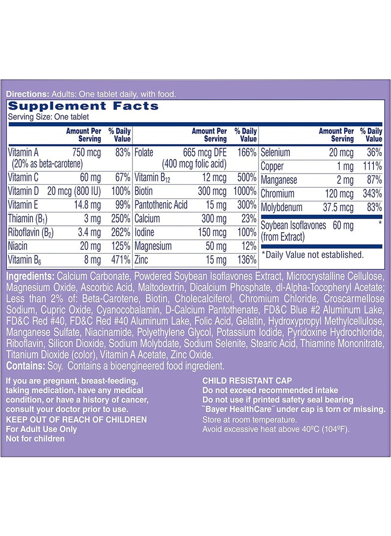 ONE A DAY - Women's Menopause Multivitamin for Immune Health Support, Bone health, 50 Count 50 servings - Image 1