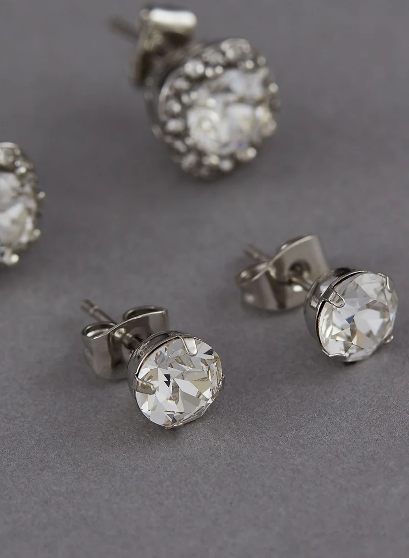 Mestige Yasmin Pack Of 2 Embellished Studs