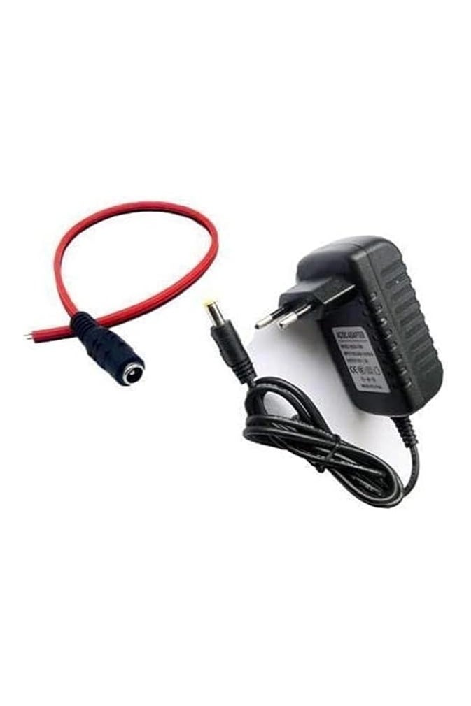 محول شاحن سخان غاز بديل البطارية - 3 فولت 2 امبير - اسود - يُغنيك عن استبدال البطاريات بشكل متكرر، ويوفر مصدر طاقة ثابت وآمن. - Image 1