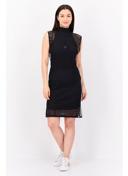 adidas Originals Women 2 In 1 Sportswear Fit Sleeveless Outdoor Dress, Black  - Image 4