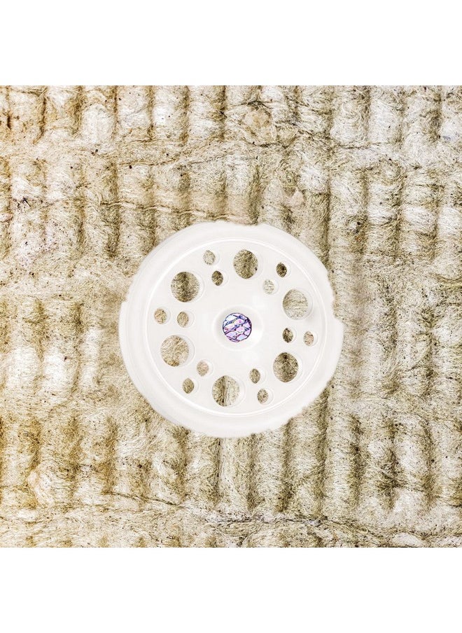 Taiyin Taiyin 800 Pcs 1.77 Inch/ 45 mm Plastic Washers Foam Board Insulation Load Spreading Polypropylene Washers for Fixing and Supporting Rigid Foam Spreading for Screws Nail  - Image 5