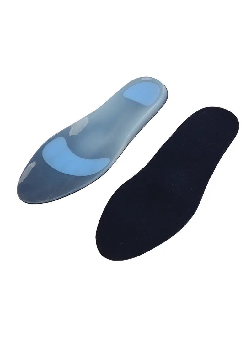 AID PLUS نعل سيليكون مع قماش (كبير) - نعل مريح وقابل للتنفس لدعم القدمين وراحتها المعززة، 60562