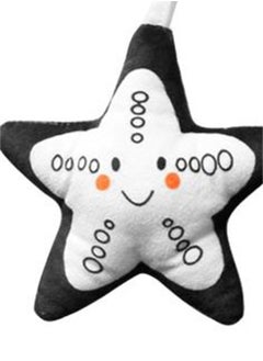 Generic Baby crib hanging around the bed toy baby stroller black and white animal with bell bed bell doll ready for sale  - Image 3