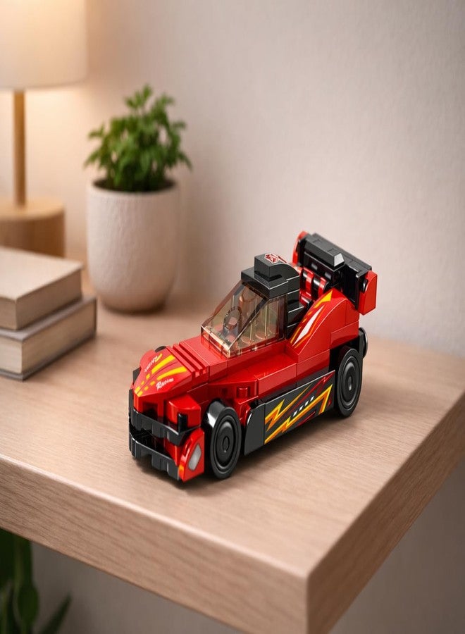 ThinkerPlace STEM Racing Car Pull Back Building Blocks Set (79Pcs) | DIY Speed Car Toy for Kids 6+ Years (Boys & Girls) | Friction Powered Racing Toy | Creativity & Motor Skills Development - Image 3