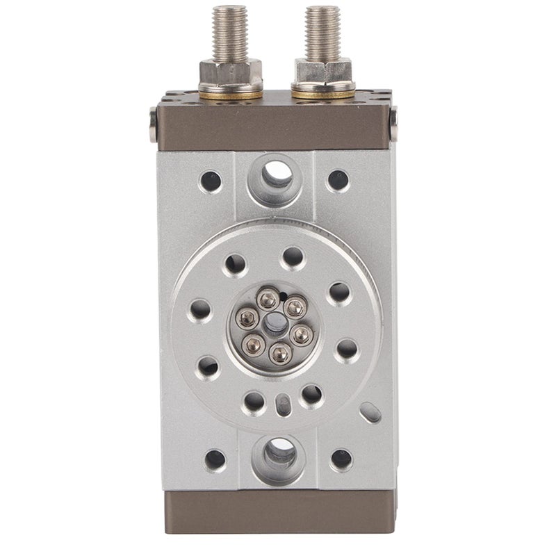 MSQB 10A Aluminum Alloy Pneumatic Rotary Cylinder 180 Degree C Type for Electronic Textile Industry - Image 2