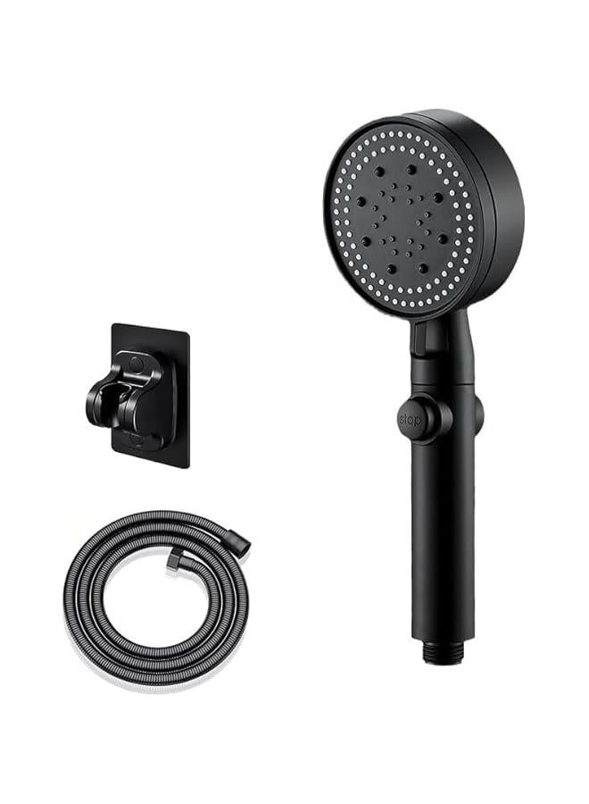 HOOKOR High Pressure 5-mode Handheld Shower Head with150CM Hose and Adhensive Bracket, Hand Held Water Sprinkler with ON/OFF Pause Switch to Saving Water, Clean Corner,Tile & Pets - Image 1