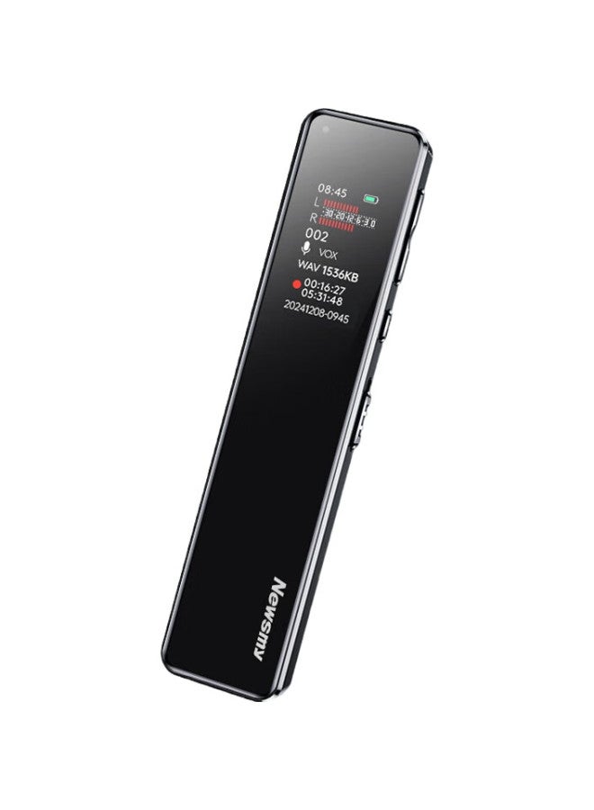 Newsmy Newman Voice Recorder, Affordable Version, High-Definition Sound Quality, 16Gb Capacity, One-Button Recording, For Students' Classes And Training, Business People'S Meetings And Interviews, Voice Recorder - Image 2