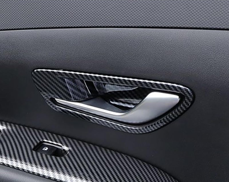 ERIDANUS Auto Accessories Fit for Hyundai Tucson 2023 2022 Interior Door Bowl Cover Trim (Carbon Fiber Style) ABS 4 PCS - Image 4