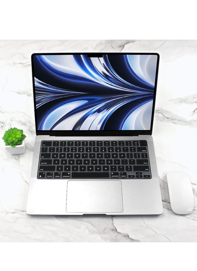 Generic Ultra Thin Silicone Keyboard Cover Compatible with MacBook Air 13 / Air 15 / Pro 14 / Pro 16 inch (Model A3113 A3114 A2918 A2992 A2991 A2681 A2941 A2779 A2442 A2780 A2485)  - Image 5