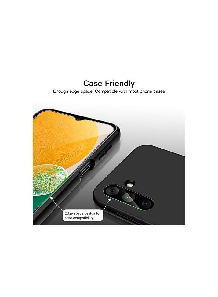 JETech Screen Protector for Samsung Galaxy A13 / A13 5G with Camera Lens Protector, Tempered Glass Film, HD Clear, 2-Pack Each - Image 3