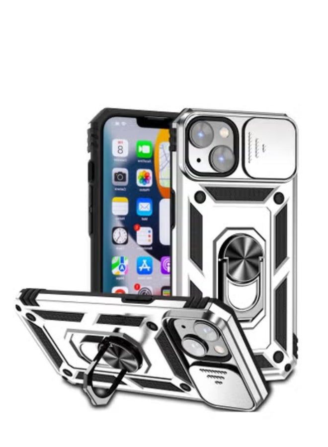 GULFLINK Back Cover Phone Protect Case For iPhone 14 Silver - Image 1