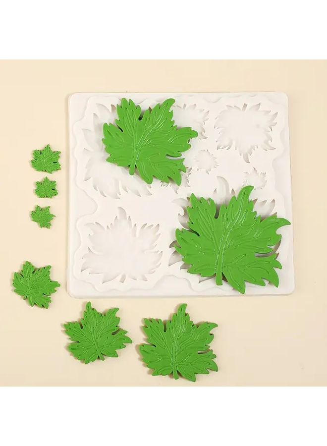 Maple Leaf Chocolate Fondant Silicone Mold Y 196 For Candy Cake Baking - Image 2
