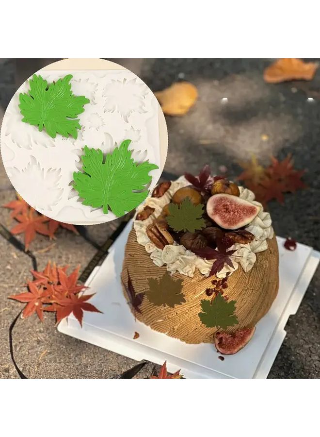 Maple Leaf Chocolate Fondant Silicone Mold Y 196 For Candy Cake Baking - Image 5
